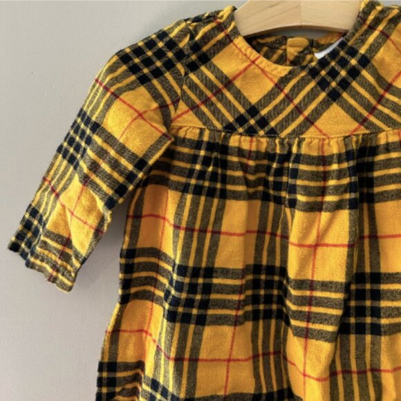 $14‎ ADD ON Hanna Andersson dress Flannel mini boden zara 2T janie and jack peek - Picture 3 of 3